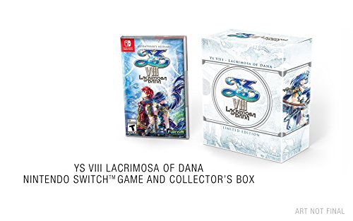Ys VIII: Lacrimosa Of Dana Limited Edition - (NSW) Nintendo Switch Video Games NIS America, Inc.   