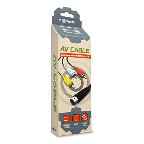 Tomee AV Cable for Sega Genesis 2 and Genesis 3 - (SG) SEGA Genesis Accessories Tomee   