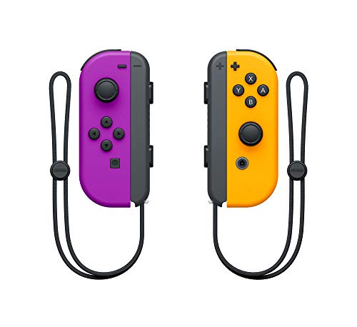 Nintendo Switch Joy-Con (L)/(R) (Neon Purple/Neon Orange) - (NSW) Nintendo Switch Accessories Nintendo   
