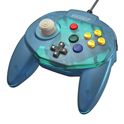 Retro-Bit Tribute 64 USB Controller (Ocean Blue) - (NSW Nintendo Switch ACCESSORIES Retro-Bit   