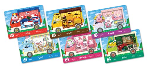 Animal Crossing Cards - Sanrio Collaboration Pack (Pack of 6 cards) - Nintendo Amiibo Amiibo Nintendo   