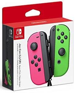 Nintendo Switch Joy-Con (L)/(R) (Neon Pink/Neon Green) - (NSW) Nintendo Switch Accessories Nintendo   