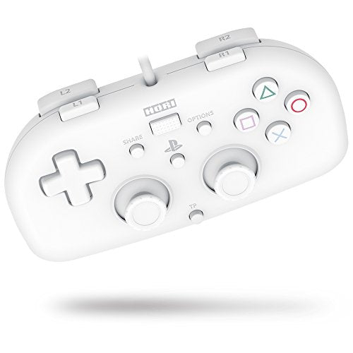 Hori SONY Licensed Wired Controller Light Small (White) - (PS4) PlayStation 4 Accessories HORI   