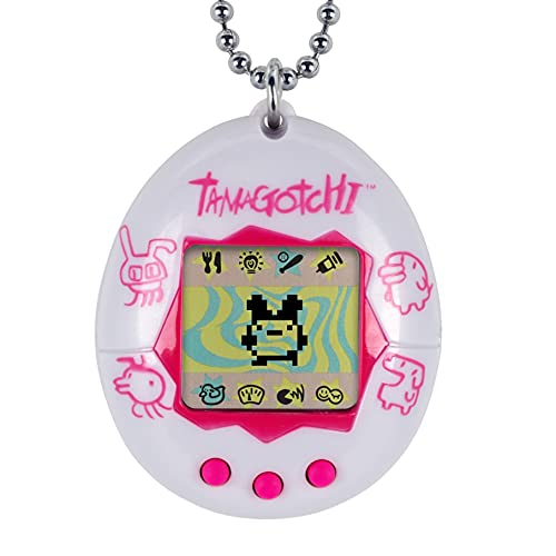 The Original Tamagotchi (Gen 2) (White/Pink) - Tamagotchi Toy Tamagotchi   