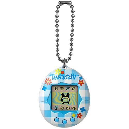 The Original Tamagotchi (Flower Gingham) - Tamagotchi Toy Tamagotchi   