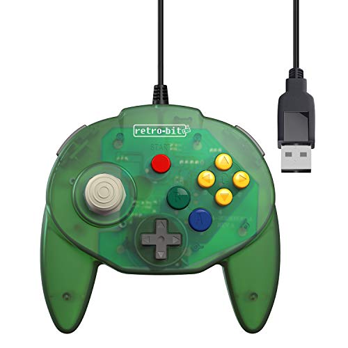 Retro-Bit Tribute 64 USB Controller (Forest Green) - (NSW) Nintendo Switch ACCESSORIES Retro-Bit   