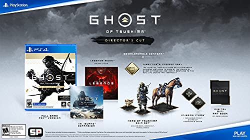 Ghost of Tsushima Director's Cut - (PS4) PlayStation 4 Video Games PlayStation   