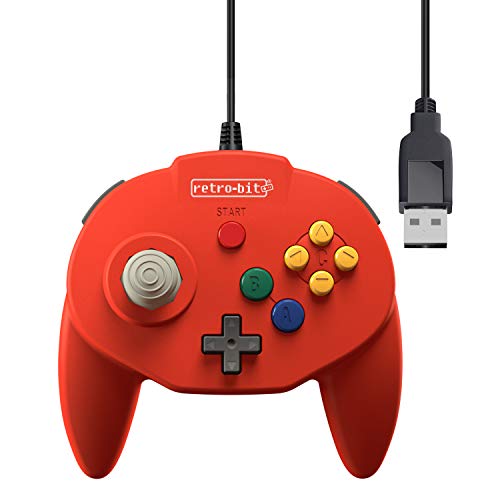Retro-Bit Tribute 64 USB Controller (Red) - (NSW) Nintendo Switch ACCESSORIES Retro-Bit   