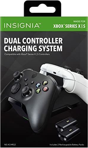 INSIGNIA Dual Controller Charging System for Xbox Series X|S (Black) - (XSX) Xbox Series X Accessories INSIGNIA   