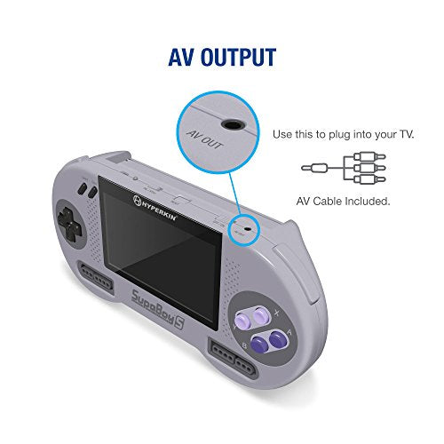 Hyperkin SupaBoy S Portable Pocket Console for SNES/ Super Famicom - (SNES) Super Nintendo CONSOLE Hyperkin   