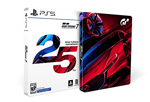 Gran Turismo 7 (25th Anniversary Edition) - (PS5/PS4) PS5 Disc & PS4 Game Download Video Games PlayStation   