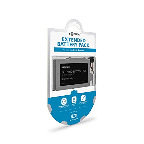 Tomee Extended Battery Pack for Wii U Gamepad - Nintendo Wii U Accessories Tomee   