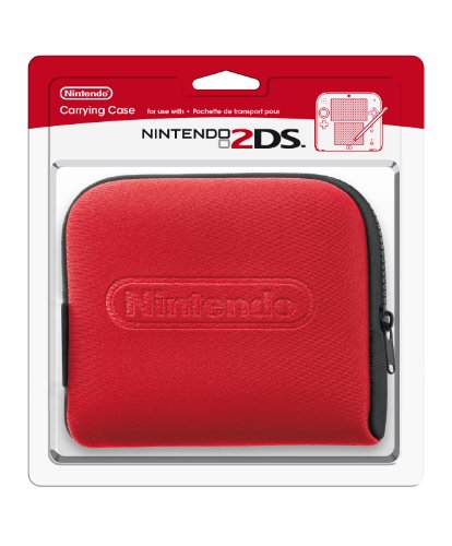 Nintendo 2DS Carrying Case (Red) - Nintendo 3DS [Pre-Owned] Accessories Nintendo