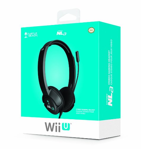 Turtle Beach Ear Force NLa Gaming Headset ( Black ) - Nintendo Wii U Accessories Turtle Beach   