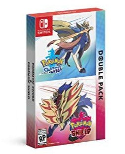 Pokemon Sword and Pokemon Shield Double Pack - (NSW) Nintendo Switch Video Games Nintendo   