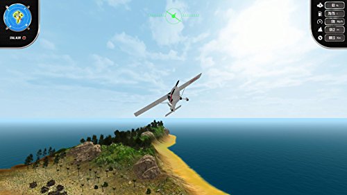 Island Flight Simulator - (PS4) PlayStation 4 Video Games PQube   