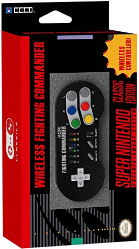 HORI Super SNES Classic Edition Fighting Commander Wireless Controller Pad - (SNES) Super Nintendo Accessories HORI   