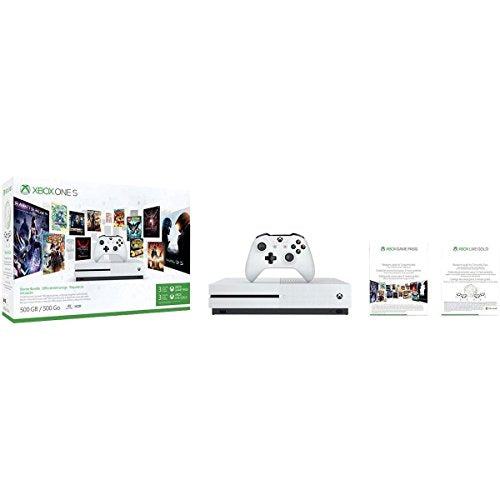 Microsoft Xbox One S 500GB Console - Starter Bundle Consoles Microsoft   