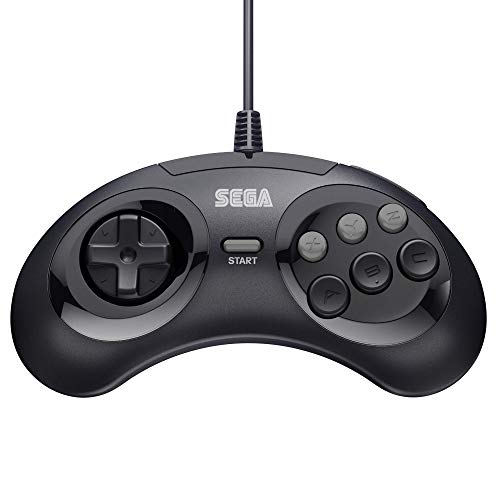 Retro-Bit 6-Button Arcade Pad (Black) - (SG) Sega Genesis Accessories Retro-Bit   