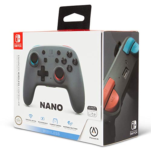 PowerA Enhanced Wireless Controller (Nano Grey Neon) - (NSW) Nintendo Switch Accessories PowerA   