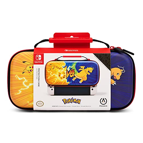 PowerA Protection Case (Pikachu vs. Dragonite) - (NSW) Nintendo Switch Accessories PowerA   