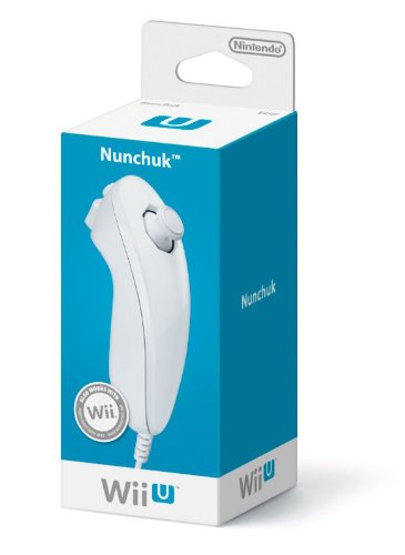Nintendo Wii U Nunchuck Controller (White) - Nintnedo Wii U Accessories Nintendo   