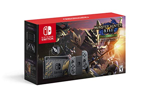 Nintendo Switch Monster Hunter Rise Deluxe Edition System - Nintendo Switch Consoles Nintendo   
