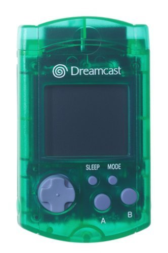 Sega Dreamcast Visual Memory Unit VMU (Green) - (DC) Sega Dreamcast Accessories SEGA   