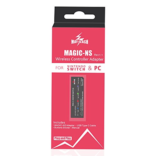 Mayflash Magic-NS Wireless Controller Adapter - (NSW) Nintendo Switch ...