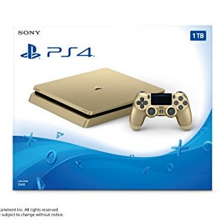 SONY PlayStation 4 Slim 1TB Gold Console - (PS4) Playstation 4 [Pre-Owned] Consoles Sony   