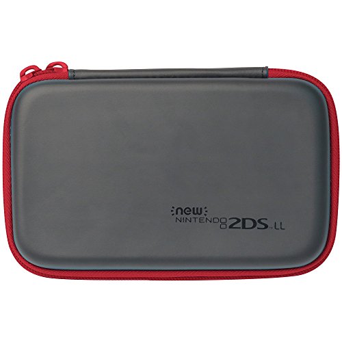 HORI New Nintendo 2DS LL / 2DSXL Hard  Pouch (Black Red) - Nintendo 3DS ( Japanese Import ) ACCESSORIES HORI   