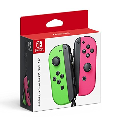 Nintendo Switch Joy-Con (L)/(R) (Neon Green/Neon Pink) - (NSW