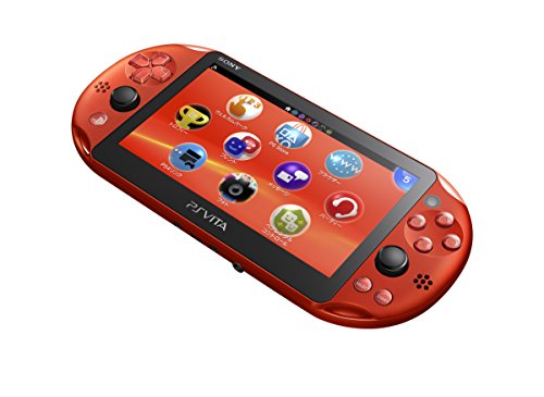 Sony PlayStation Vita 2000 Wi-Fi (Metallic Red) - PlayStation Vita Consoles Sony   