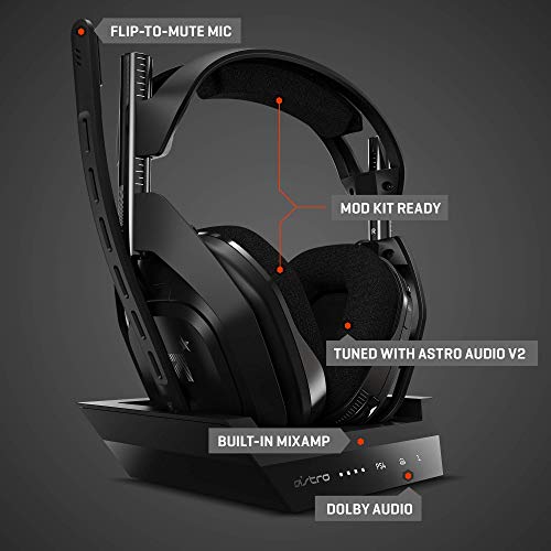 ASTRO Gaming A50 Wireless Headset + Base Station (Gen 4) - (PS5) PlayStation 5 ACCESSORIES ASTRO Gaming   