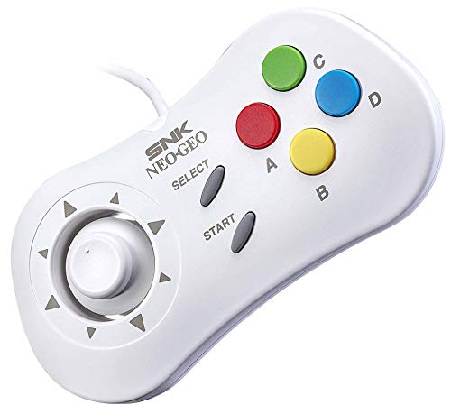 NEOGEO mini PAD (White) - (NGM) NeoGeo Mini Accessories SNK   