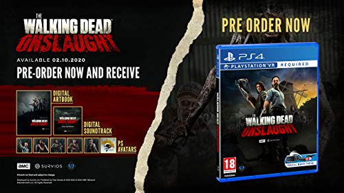The Walking Dead Onslaught Deluxe Edition ( PlayStation VR ) - PlayStation 4 Video Games U&I Entertainment   