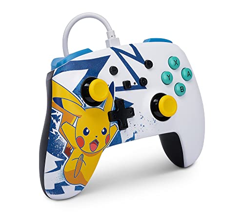PowerA Enhanced Wired Controller (Pikachu High Voltage) - (NSW) Nintendo Switch ACCESSORIES PowerA   