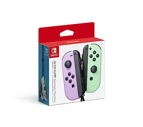 Nintendo Switch Joy-Con (L)/(R) (Pastel Purple/Pastel Green) - (NSW) Nintendo Switch Accessories Nintendo   