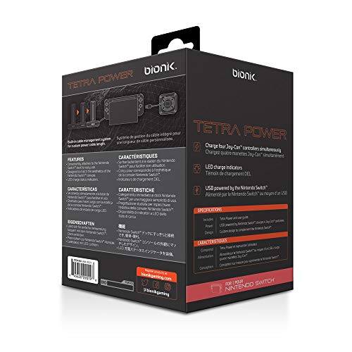 Bionik Tetra Power Joy-Con Charging Dock - (NSW) Nintendo Switch Accessories Bionik   