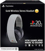 SONY PlayStation 4 Gold Wireless Stereo Headset (20th Anniversary Edition) - (PS4) PlayStation 4 Accessories PlayStation   
