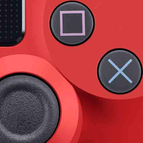 Sony DualShock 4 Wireless Controller (Magma Red) - (PS4) PlayStation 4 Accessories Sony   