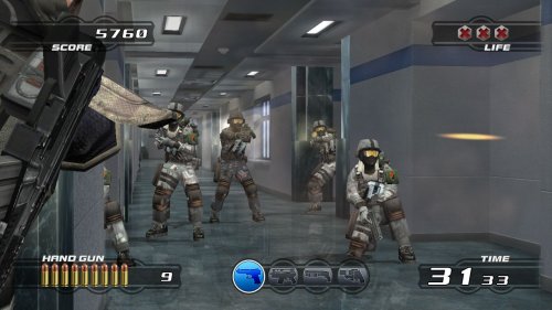 Time Crisis 4 (Includes Guncon 3) - (PS3) Playstation 3 [Pre-Owned] Video Games BANDAI NAMCO Entertainment   