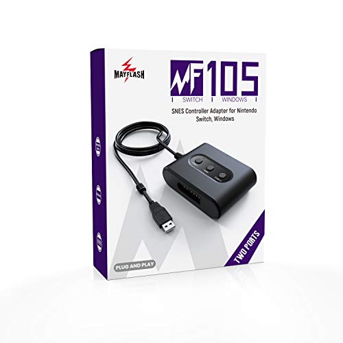 MayFlash SNES Controller Adapter (MF105) - (NSW) Nintendo Switch Video Games Mayflash   