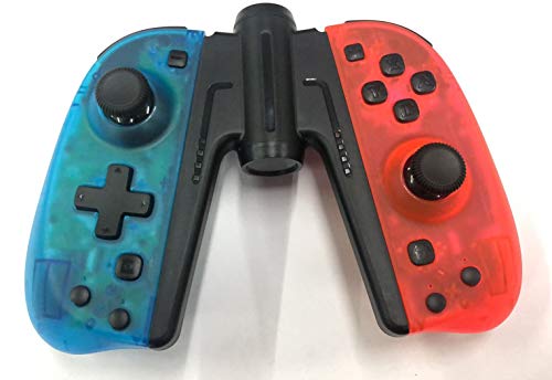 NEXiLUX Pro Twincon-Troller (Clear Blue/Clear Red) - (NSW) Nintendo Switch Accessories NEXiLUX   
