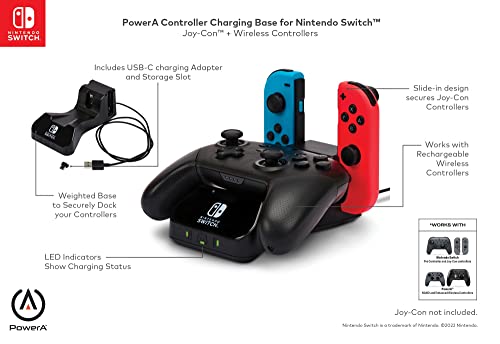 PowerA Controller Charging Base - (NSW) Nintendo Switch Accessories PowerA   