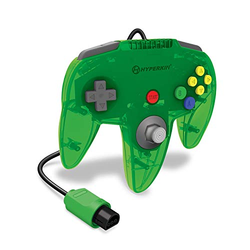 Hyperkin Captain Premium Controller (Lime Green) - (N64) Nintendo 64 Accessories Hyperkin   