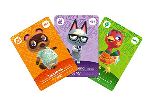 Animal Crossing Cards - Series 5 (Pack of 6 cards) - Nintendo Amiibo Amiibo Nintendo   