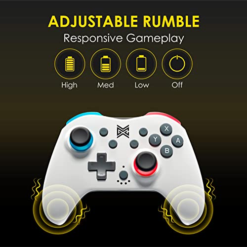 Mobile Gaming Corps MGC Switchplate Wireless Controller (Black/White) J&L Game