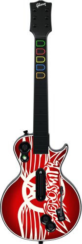Guitar Hero Wireless Guitar Controller (Aerosmith) - Xbox 360 [Pre-Owned] Video Games ACTIVISION   