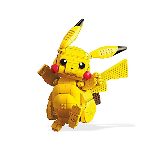 Mega Construx Pokemon Jumbo Pikachu Construction Set Toy Mega   